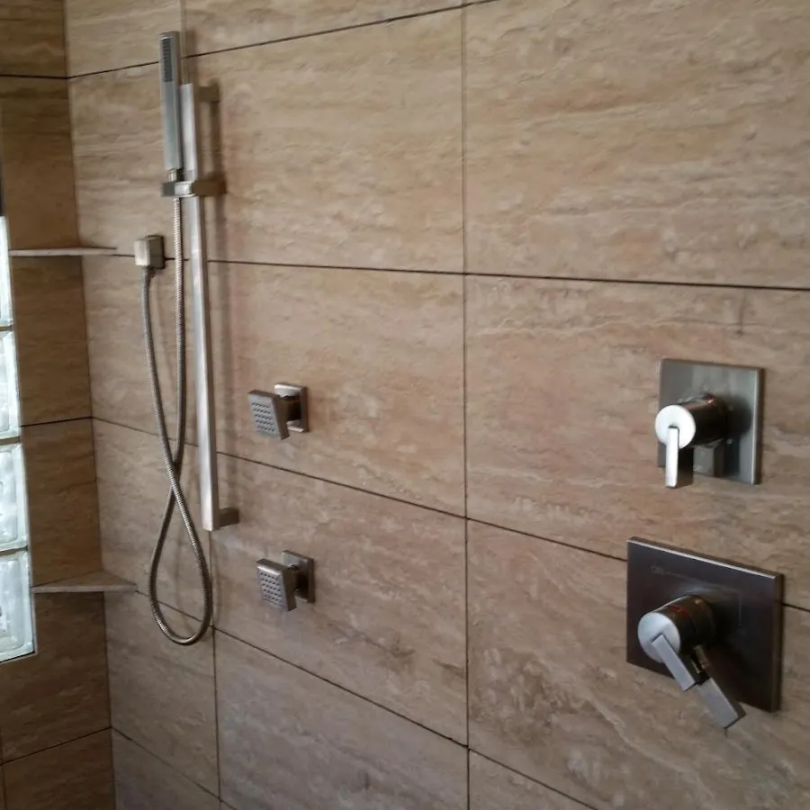 Shower fixture installation for Frozen Pipe Repair in Salina